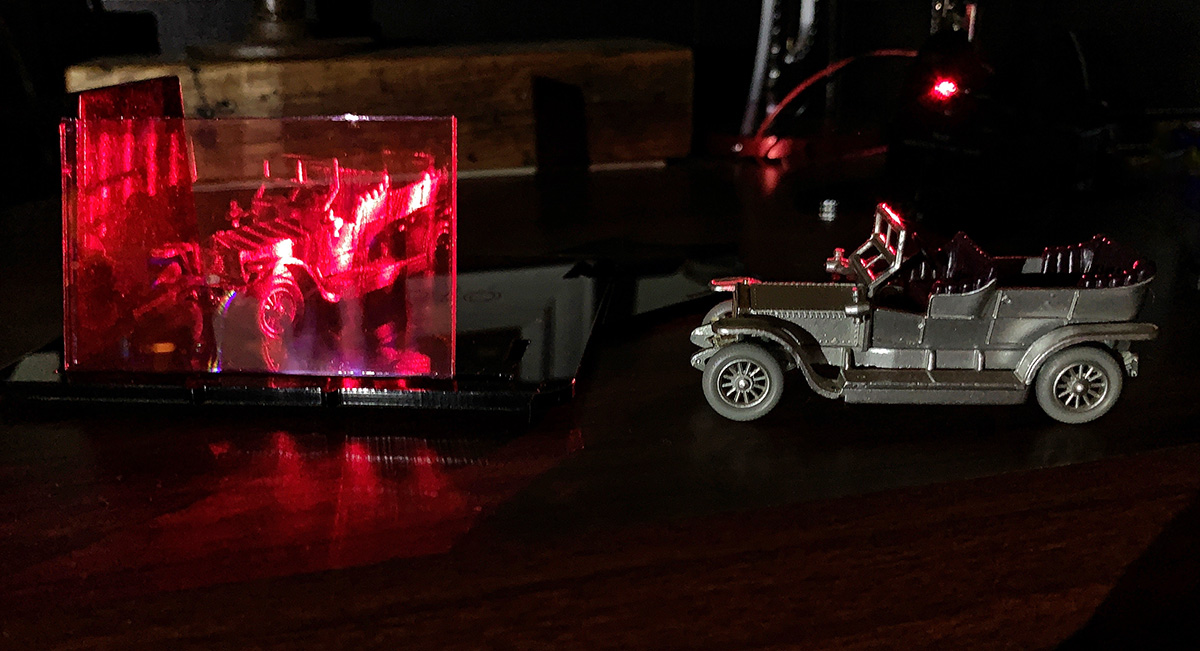 Flavio's First Hologram